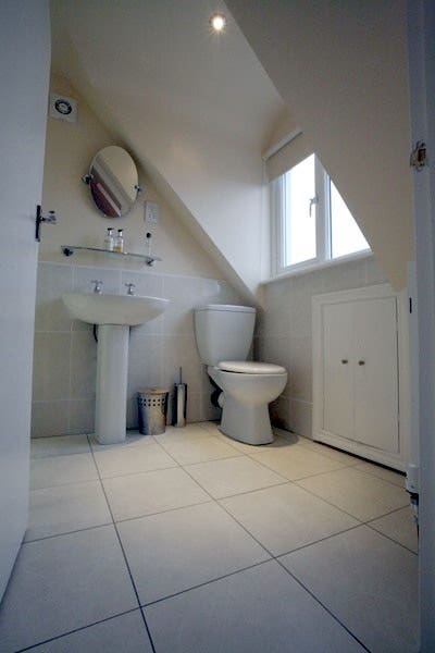 en-suite bathroom in kent loft conversion